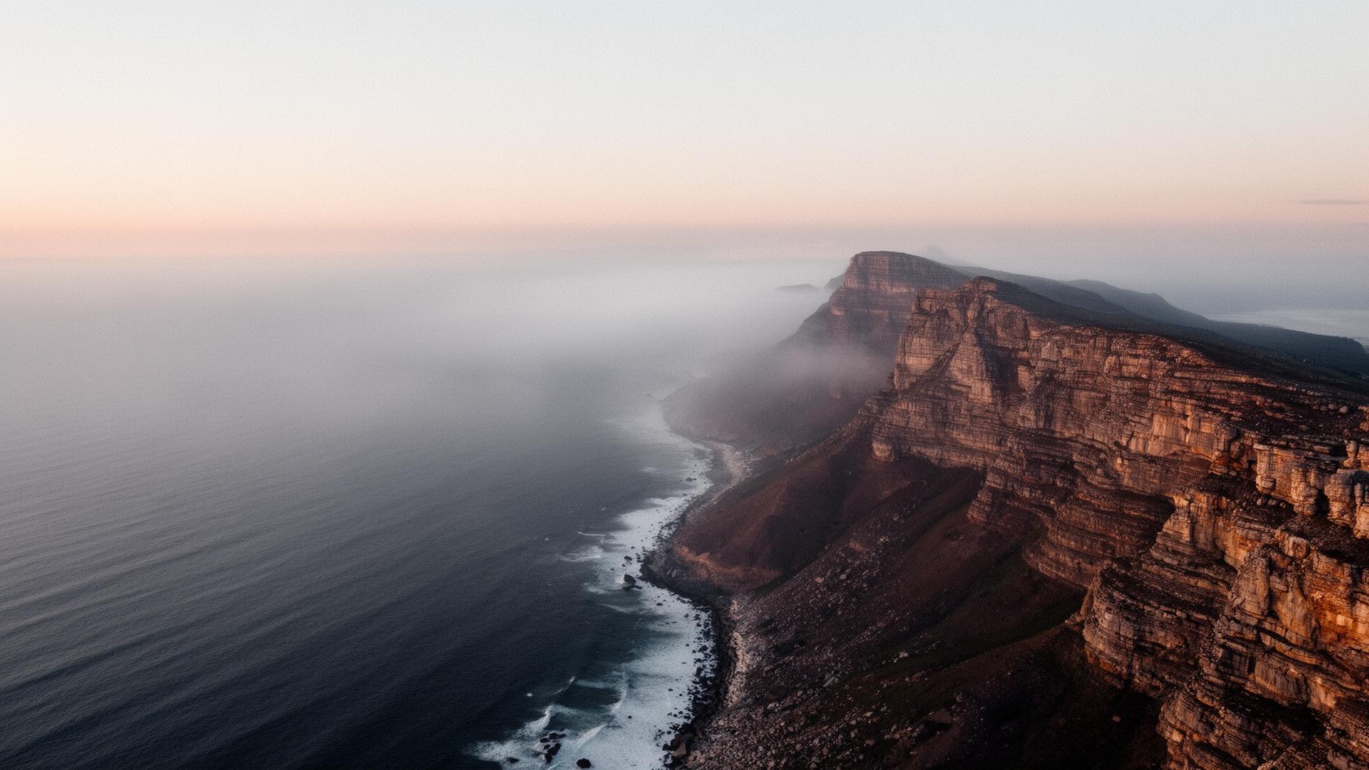 Cape Town Atlantic Seaboard at dawn